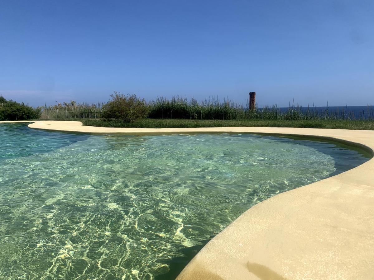 Incanto sul mare con enorme terrazza e piscina Cervo Esterno foto